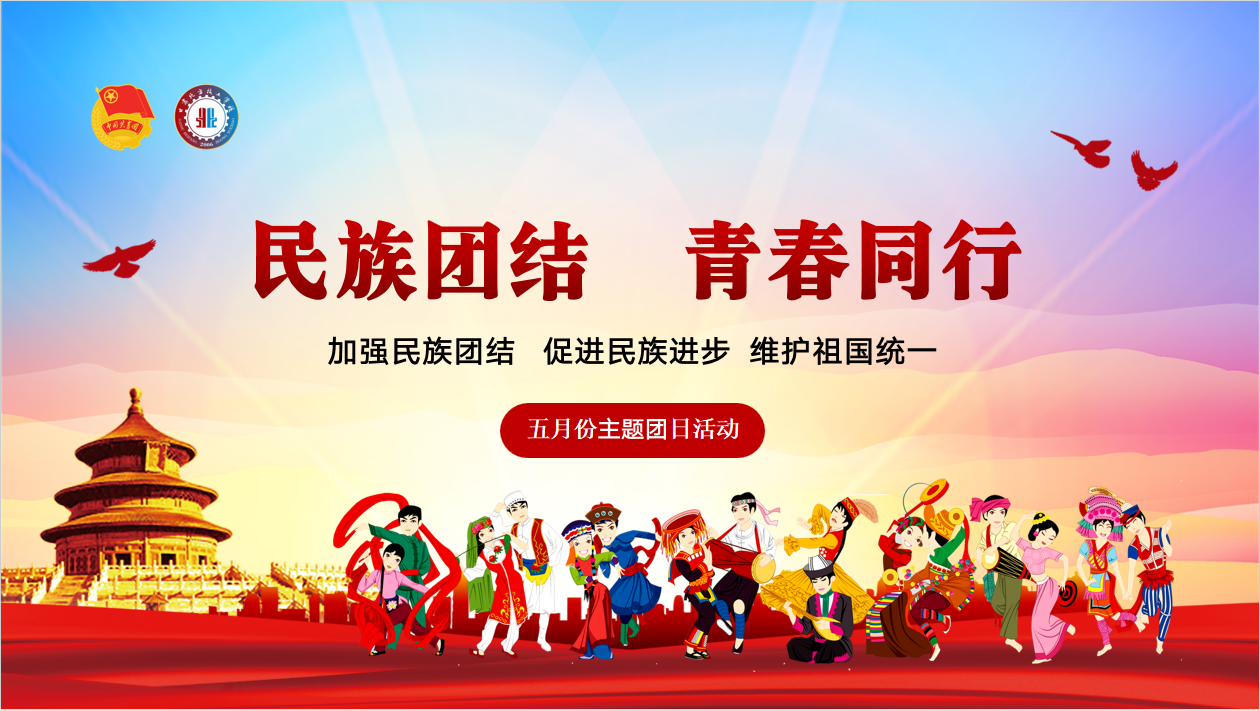 民族團結一家親 青春共筑中國夢   ——校團委主題團日活動